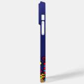 Weihnachtsbaum Case-Mate iPhone Hülle (Rückseite / Links)