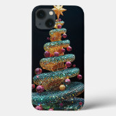 Weihnachtsbaum Case-Mate iPhone Hülle (Rückseite)