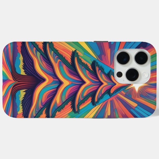 Weihnachtsbaum Case-Mate iPhone Hülle (Rückseite (Horizontal))