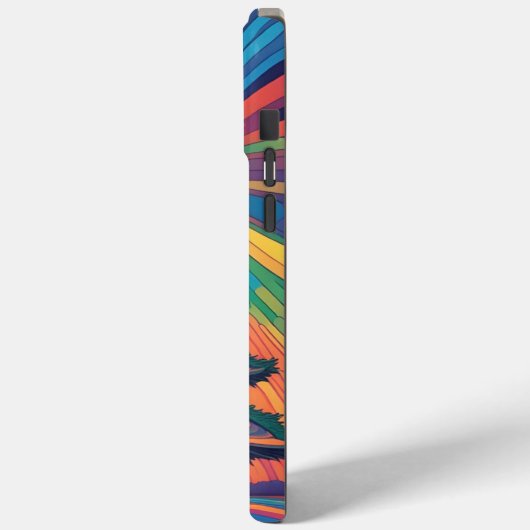 Weihnachtsbaum Case-Mate iPhone Hülle (Rückseite / Links)