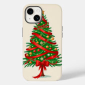 Weihnachtsbaum Case-Mate iPhone Hülle (Rückseite)