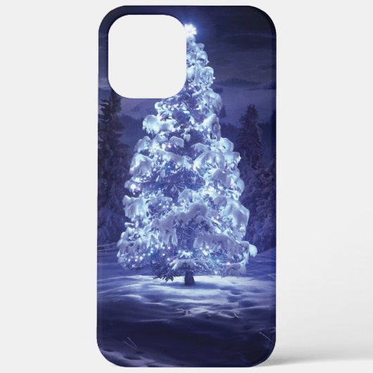 Weihnachtsbaum Case-Mate iPhone Hülle (Rückseite)
