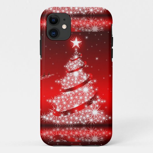 Weihnachtsbaum Case-Mate iPhone Hülle (Rückseite)