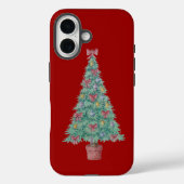 Weihnachtsbaum Case-Mate iPhone Hülle (Rückseite)