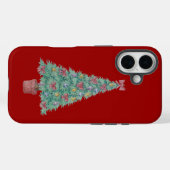 Weihnachtsbaum Case-Mate iPhone Hülle (Rückseite (Horizontal))