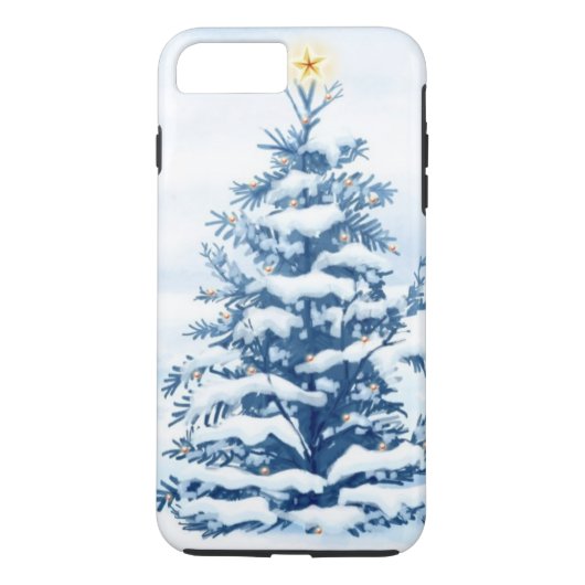 Weihnachtsbaum Case-Mate iPhone Hülle (Rückseite)