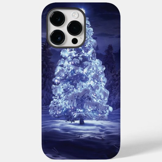 Weihnachtsbaum Case-Mate iPhone Hülle (Rückseite)