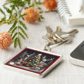 "Weihnachtsbaum-Charme" Schlüsselanhänger (Seite)