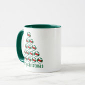 Weihnachtsbaum Chiropraktor Doktor Tasse (Vorderseite Links)