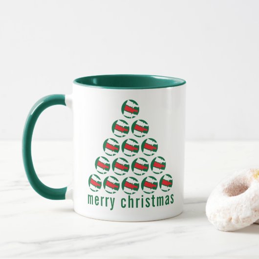 Weihnachtsbaum Chiropraktor Doktor Tasse (Mit Donut)