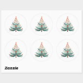 Weihnachtsbaum Classic Sticker (Blatt)