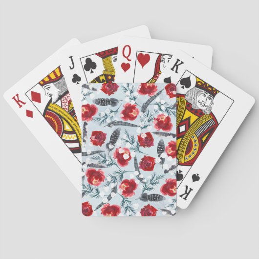 Weihnachtsbaum Clip Art Spielkarten (Rückseite)