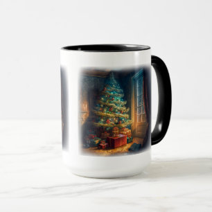Weihnachtsbaum Combo Tasse, 15 oz Tasse