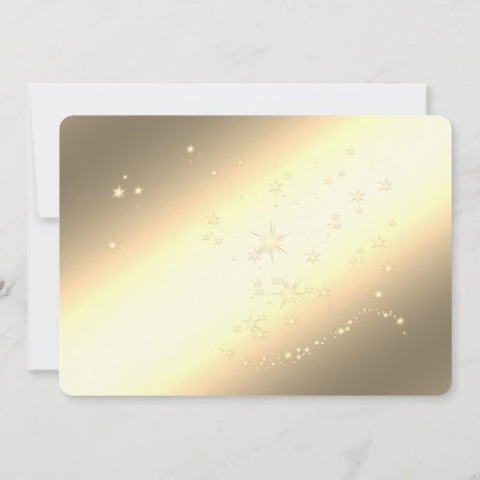 Weihnachtsbaum, Confetti, Weihnachtsfest im Untern Einladung (Rückseite)