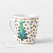 Weihnachtsbaum-Cookie Milchtasse (Linke Ecke)