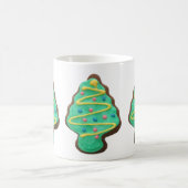 Weihnachtsbaum-Cookie-Tasse Kaffeetasse (Mittel)