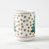Weihnachtsbaum-Cookie-Tasse Kaffeetasse (Mittel)