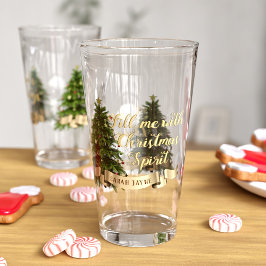 Weihnachtsbaum Custom Funny Holiday Glass Glas