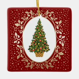 Weihnachtsbaum Custom Holiday Keramikornament