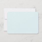 Weihnachtsbaum Custom RSVP Card Karte (Rückseite)