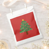 Weihnachtsbaum Custom White Fevor Bag Geschenktütchen (Ausgeschnitten)