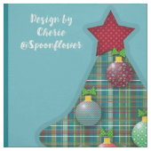 Weihnachtsbaum Cut-and-Sew Fett Quarter Kit Stoff (Muster)