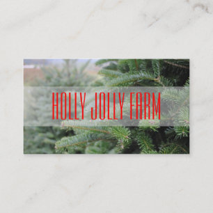 Weihnachtsbaum Cut Holiday Business Card Visitenkarte