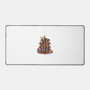 Weihnachtsbaum Dackel Wurst Hund Dackeln Schreibtischunterlage