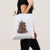 Weihnachtsbaum Dackel Wurst Hund Dackeln Tasche (Von Nahem)