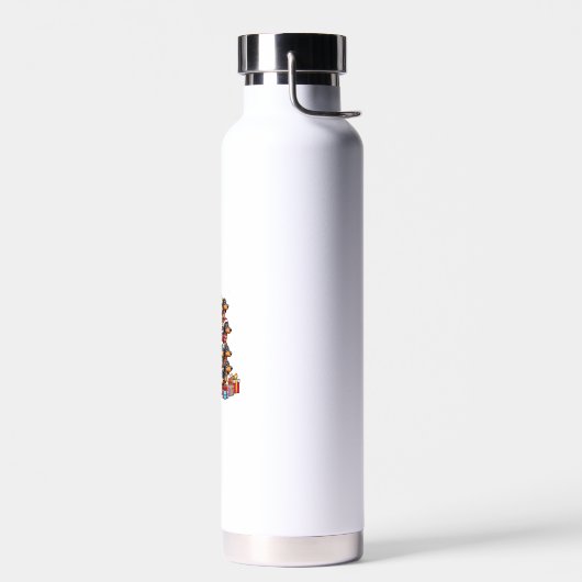 Weihnachtsbaum Dackel Wurst Hund Dackeln Trinkflasche (Links)