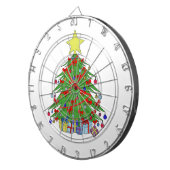 Weihnachtsbaum Dartscheibe (Vorderseite rechts)