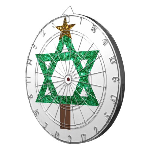 Weihnachtsbaum Dartscheibe (Vorderseite rechts)