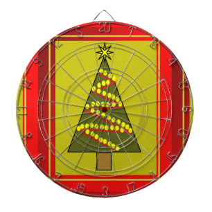 Weihnachtsbaum Dartscheibe