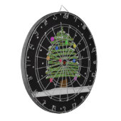 Weihnachtsbaum Dartscheibe (Vorderseite Links)