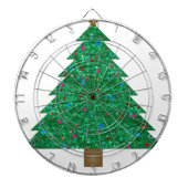 Weihnachtsbaum Dartscheibe (vorne)