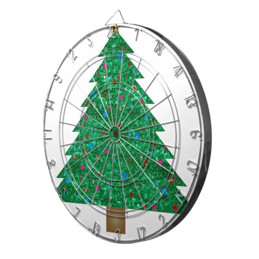 Weihnachtsbaum Dartscheibe (Vorderseite rechts)