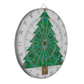 Weihnachtsbaum Dartscheibe (Vorderseite Links)