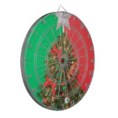 Weihnachtsbaum Dartscheibe (Vorderseite Links)
