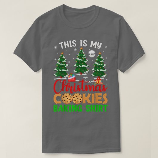 Weihnachtsbaum Das ist mein Weihnachtskeks Shirt (Design vorne)