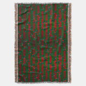 Weihnachtsbaum Decken Holiday Holly Handtücher (Vorderseite Vertikal)