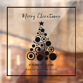 Weihnachtsbaum-Dekoration Fensteraufkleber (Blatt 2)