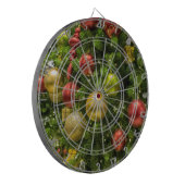 Weihnachtsbaum dekoriert dartscheibe (Vorderseite Links)