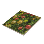 Weihnachtsbaum dekoriert fliese (Seite)