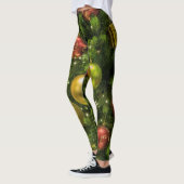 Weihnachtsbaum dekoriert leggings (Links)