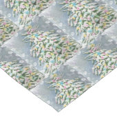 Weihnachtsbaum dekoriert mittelgroßer tischläufer (Ecke)