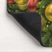 Weihnachtsbaum dekoriert mousepad (Ecke)