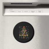 Weihnachtsbaum der Dackel mit leuchtendem Licht Magnet (In Situ (Geschirrspüler))
