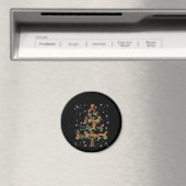 Weihnachtsbaum der Dackel mit leuchtendem Licht Magnet (In Situ (Geschirrspüler))