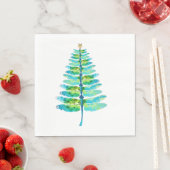 Weihnachtsbaum der Dragonfly Print Xmas Baum Serviette (Beispiel)