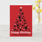 Weihnachtsbaum der Festspiele Karte (Gelbe Blume)